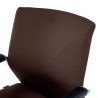 silla confidente marron tivoli tejido tela 8