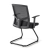 silla confidente negro star malla 5