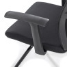 silla confidente negro star malla 7