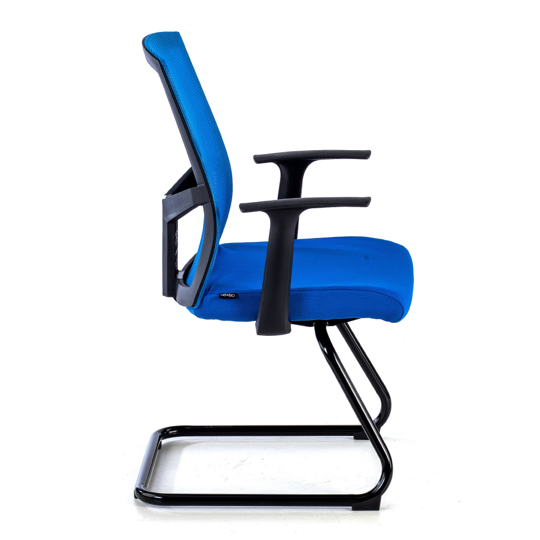 silla confidente azul star malla 4