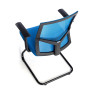 silla confidente azul star malla 8