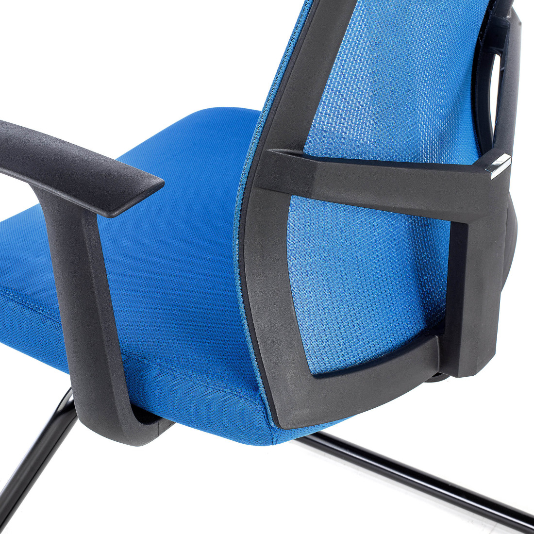 silla confidente azul star malla 9