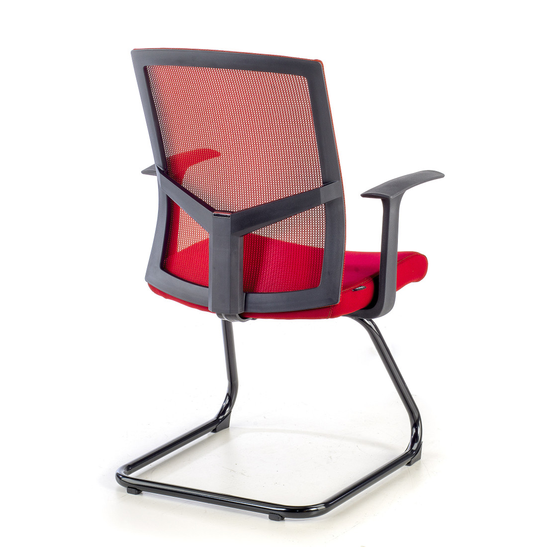 silla confidente rojo star malla 5