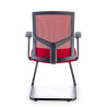 silla confidente rojo star malla 6