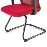 silla confidente rojo star malla 8
