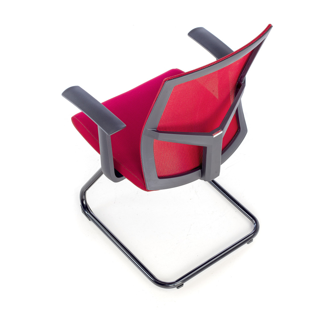 silla confidente rojo star malla 9