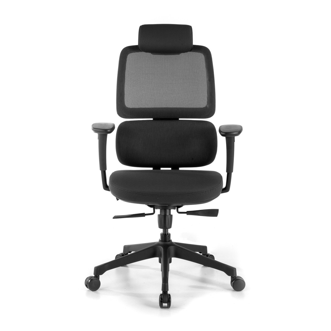silla ergonomica negro focus malla 3