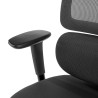 silla ergonomica negro focus malla 8