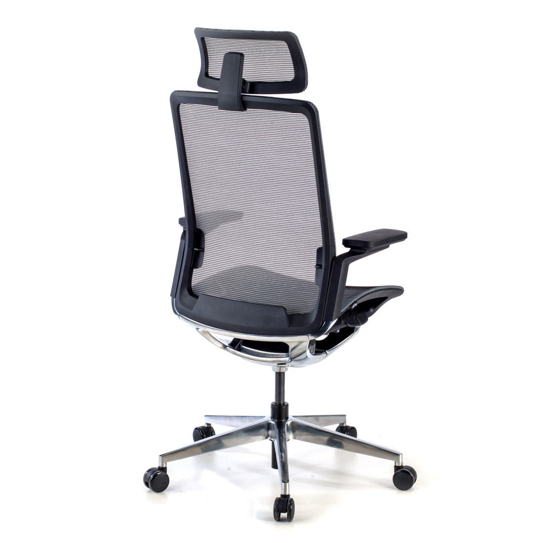 silla ejecutiva negro duna con reposacabezas 6