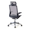 silla ejecutiva negro duna con reposacabezas 6