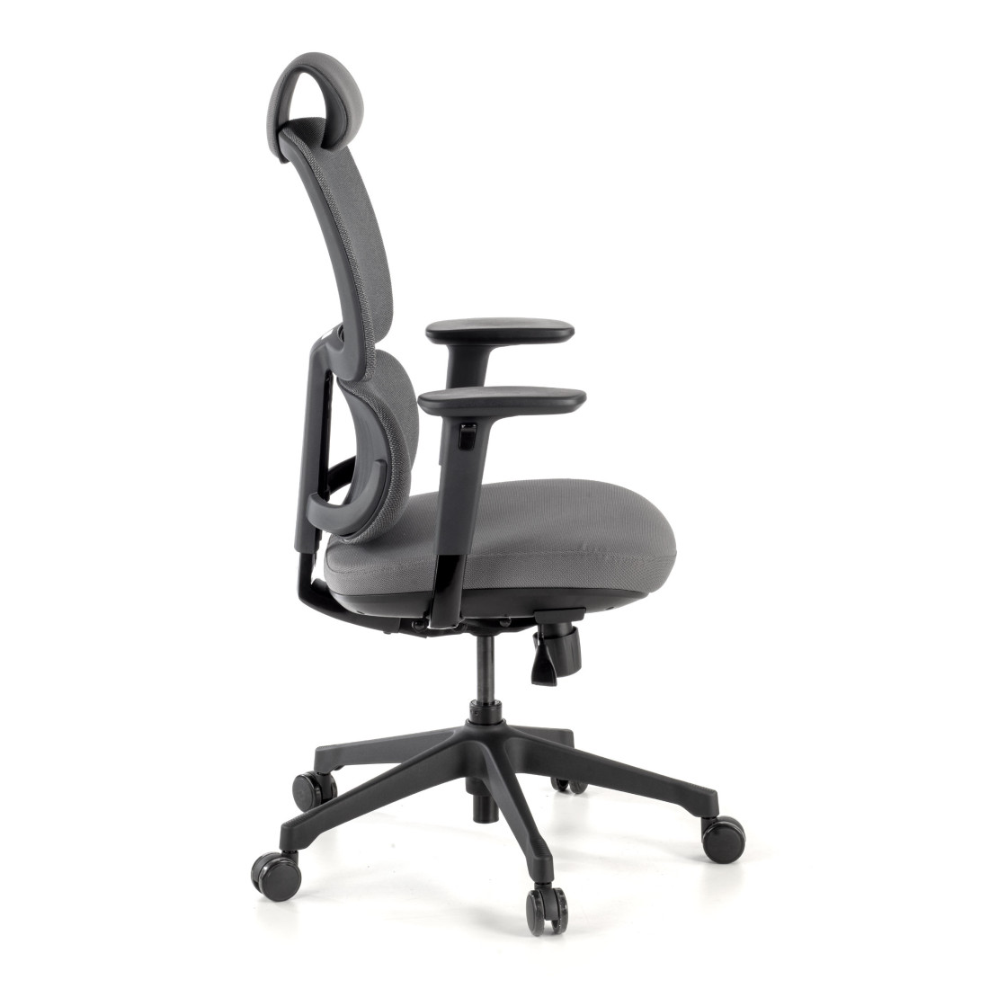silla ergonomica gris focus malla 4