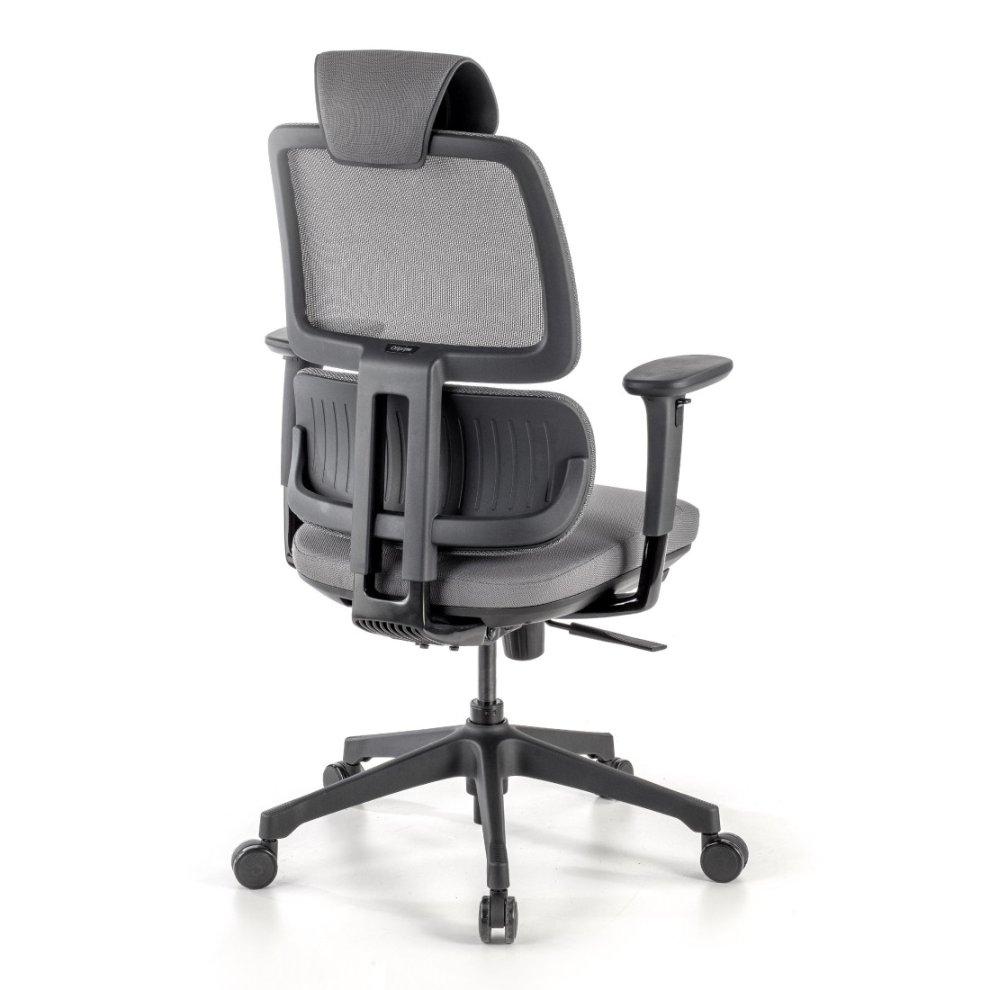 silla ergonomica gris focus malla 5