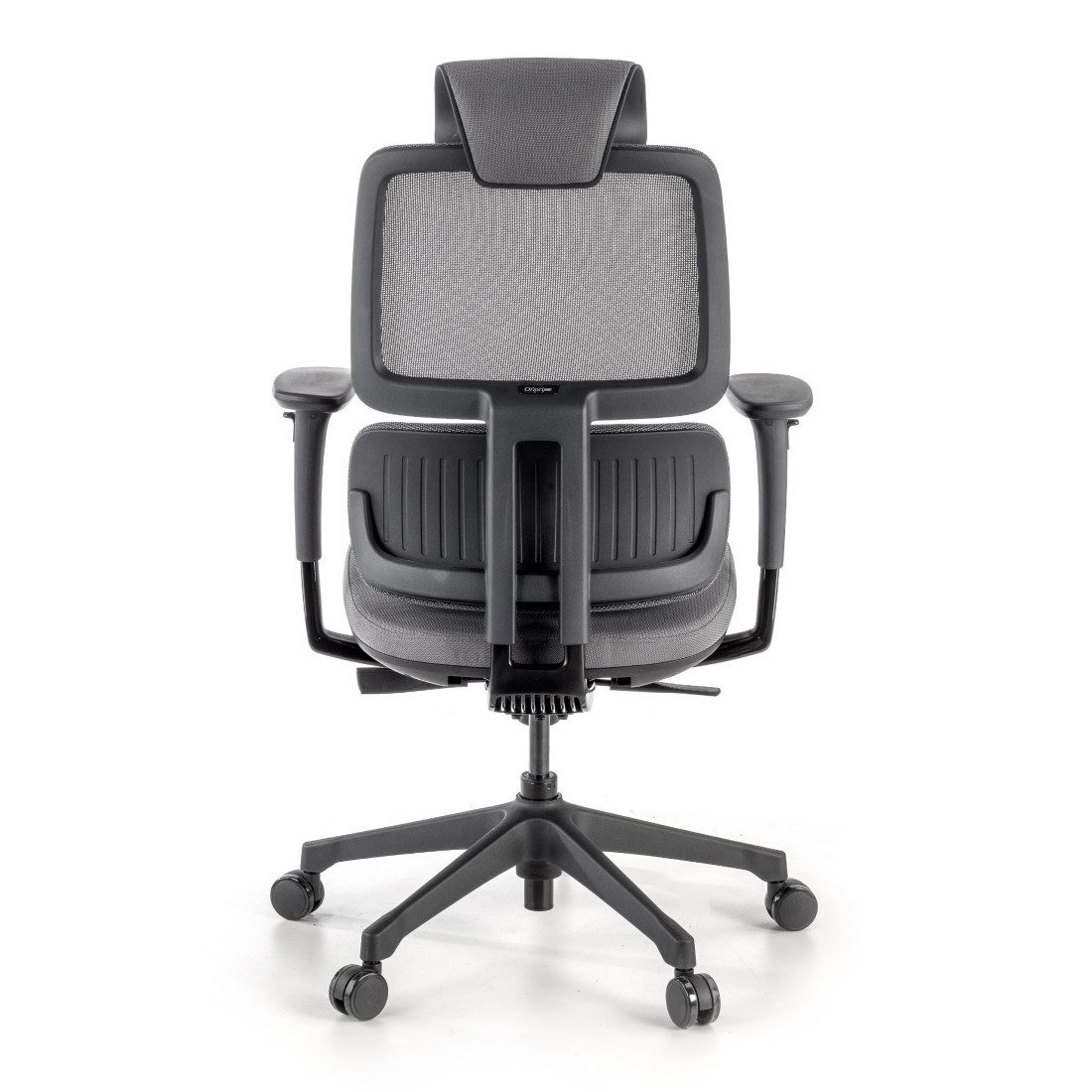 silla ergonomica gris focus malla 6