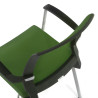 silla confidente verde maya malla 4