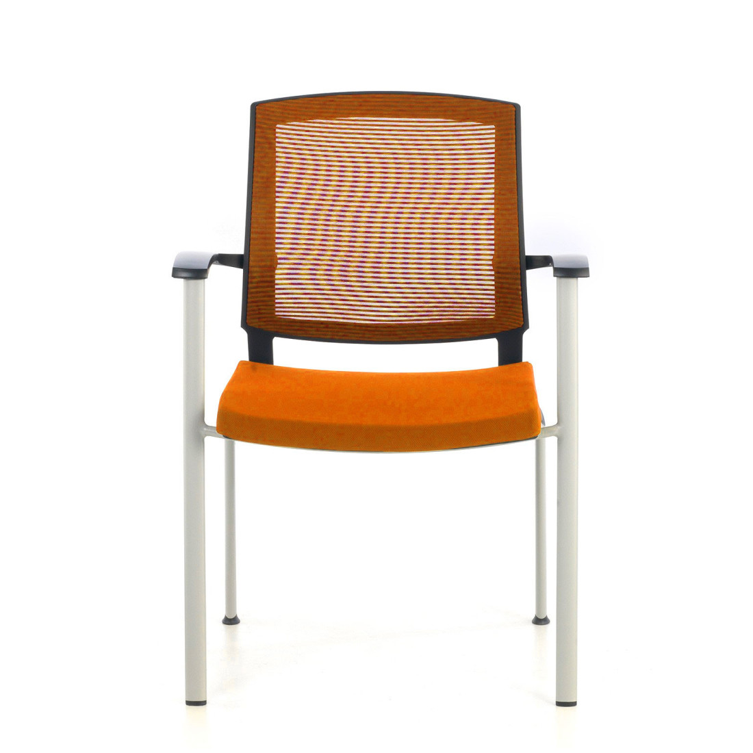 silla confidente naranja maya malla 2