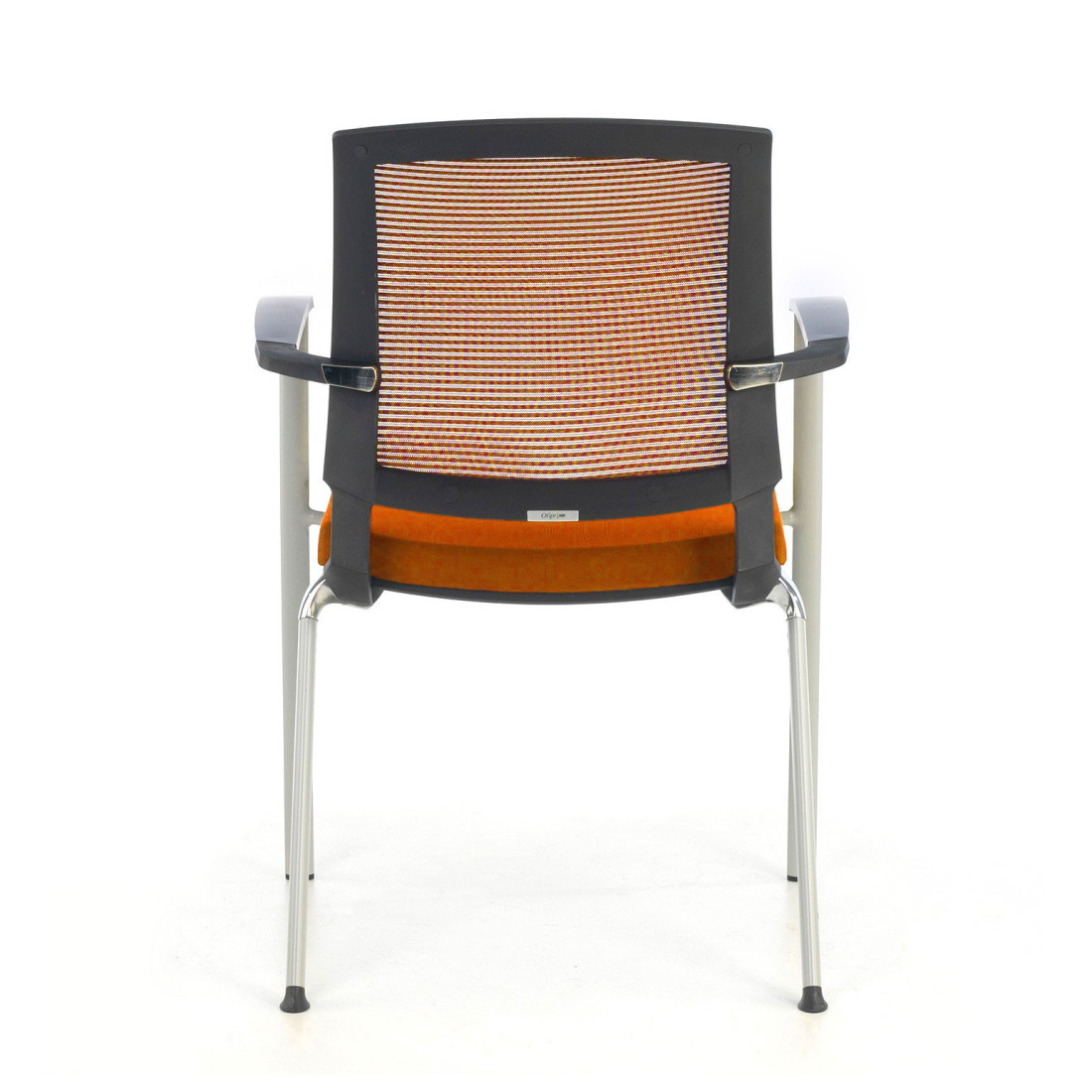 silla confidente naranja maya malla 3