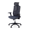 silla ergonomica gris tekno malla 7