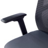silla ergonomica gris tekno malla 8