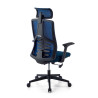 silla ergonomica azul tekno malla 5