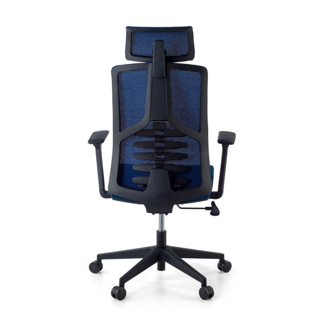 silla ergonomica azul tekno malla 9