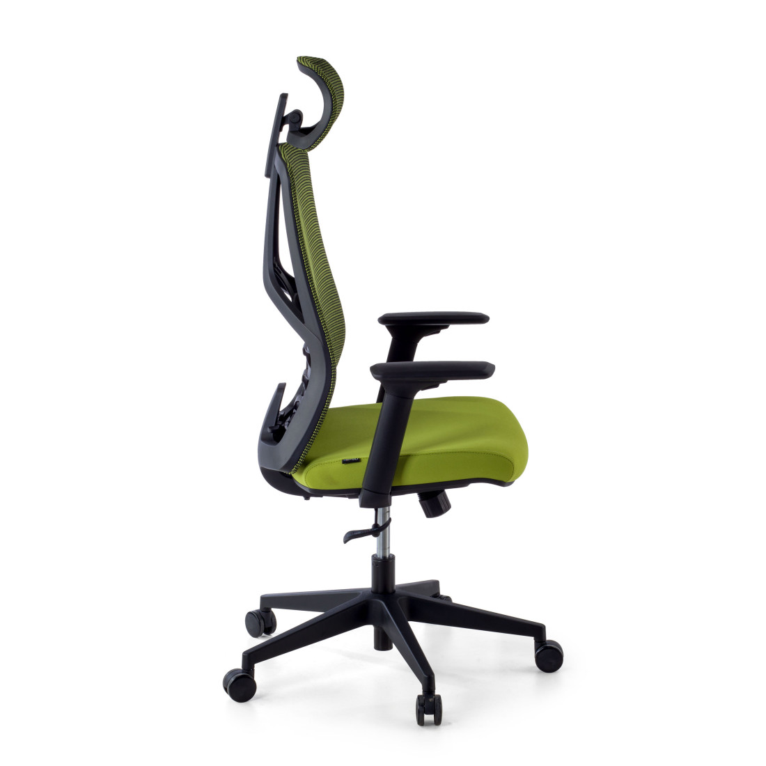 silla ergonomica verde tekno malla 4