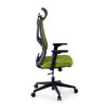 silla ergonomica verde tekno malla 4