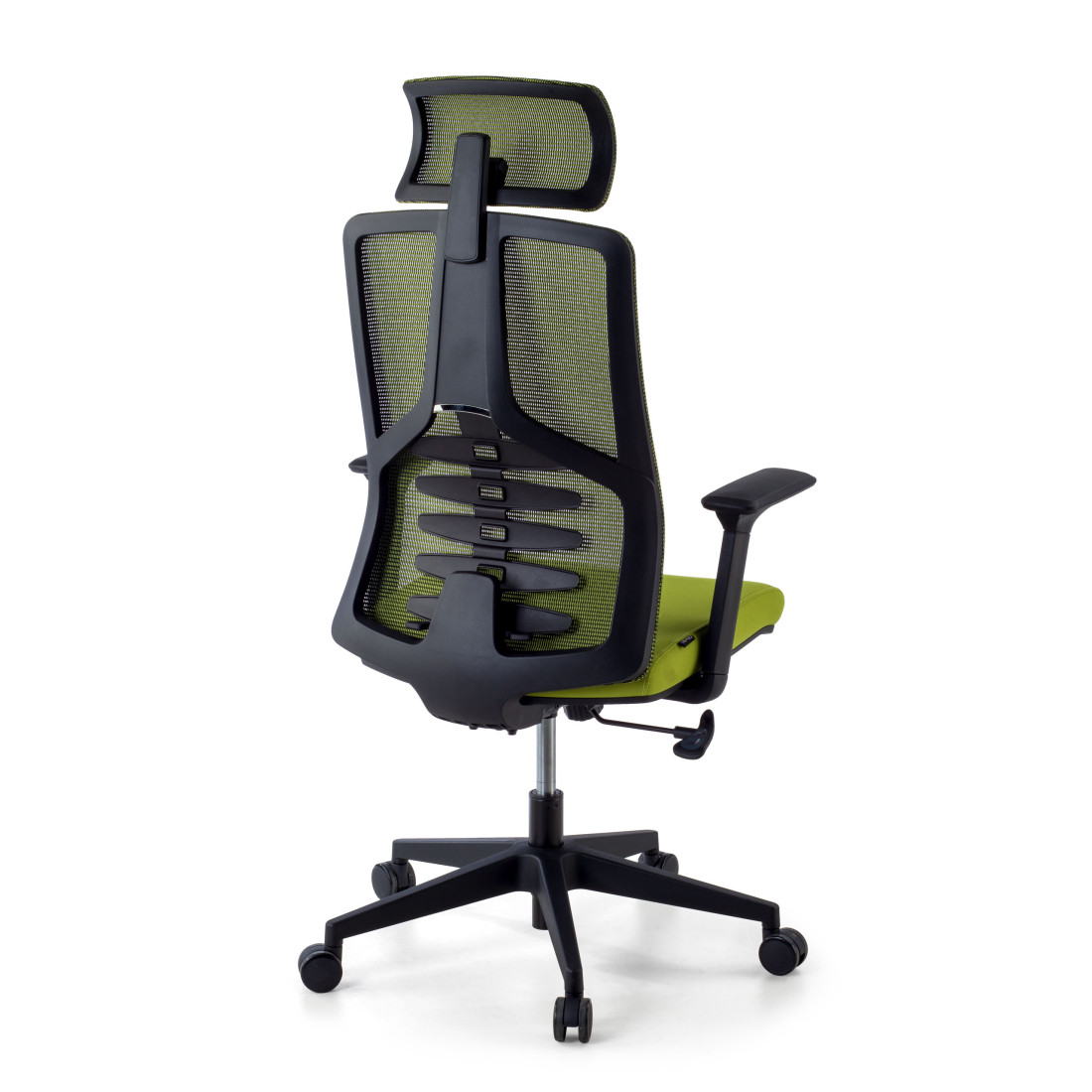 silla ergonomica verde tekno malla 5