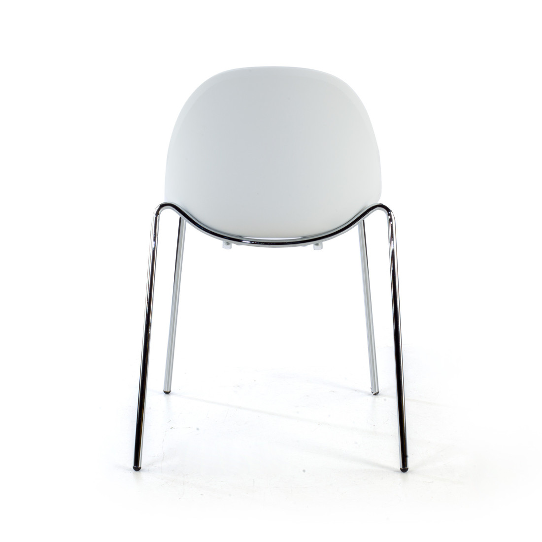 silla confidente blanco flow 4 patas plastico 4