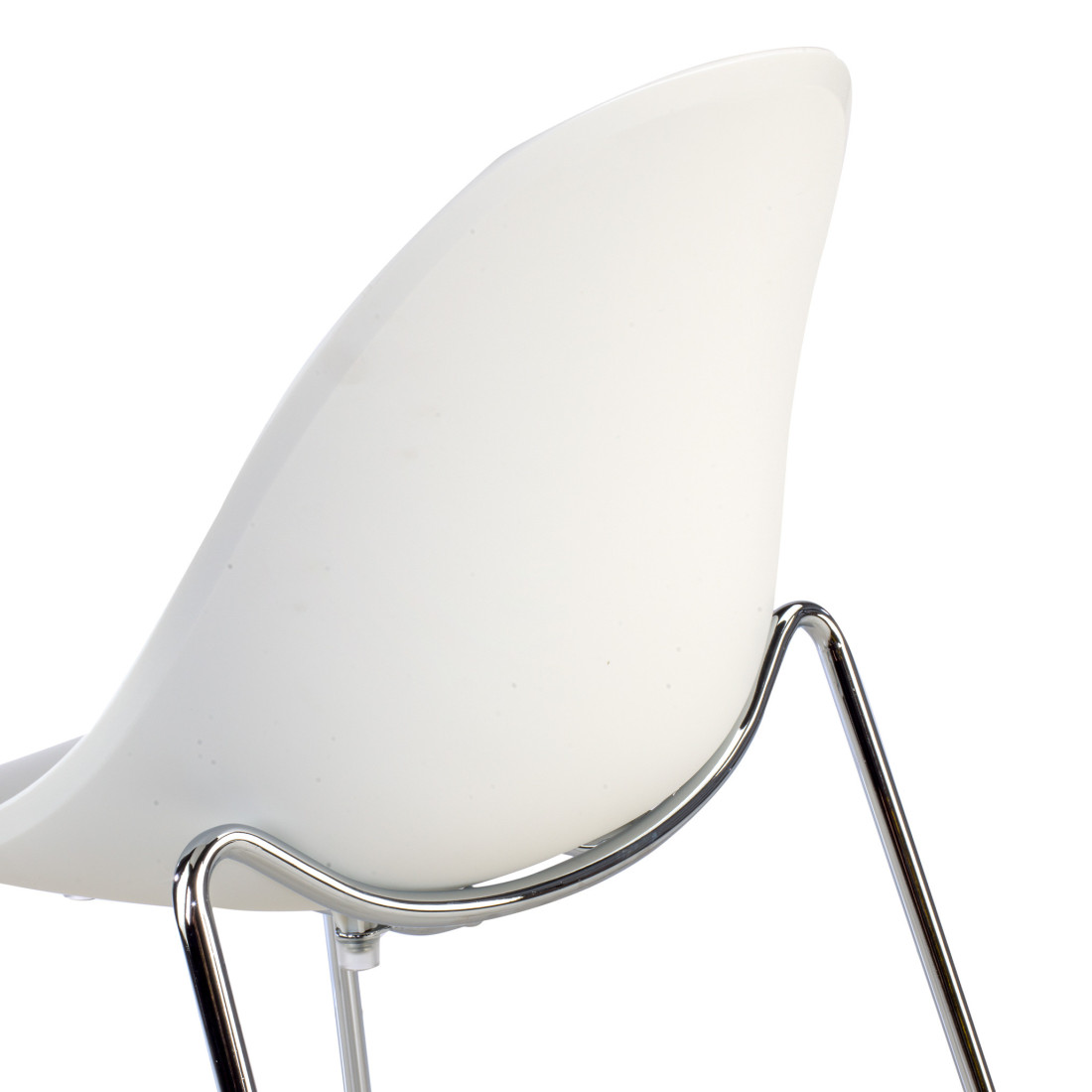 silla confidente blanco flow 4 patas plastico 5