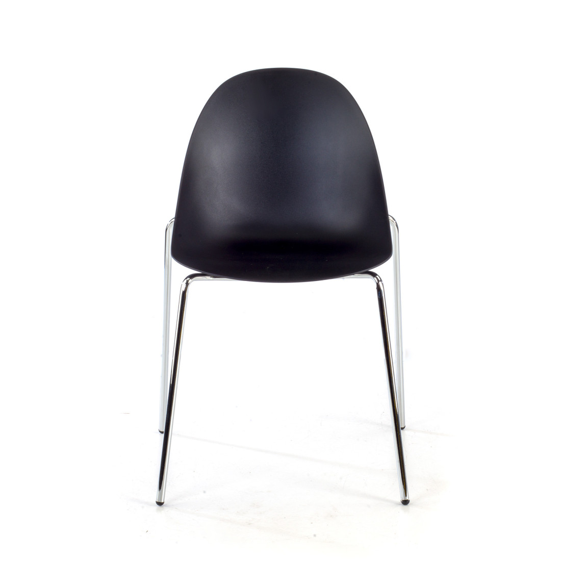 silla confidente negro flow 4 patas plastico 3