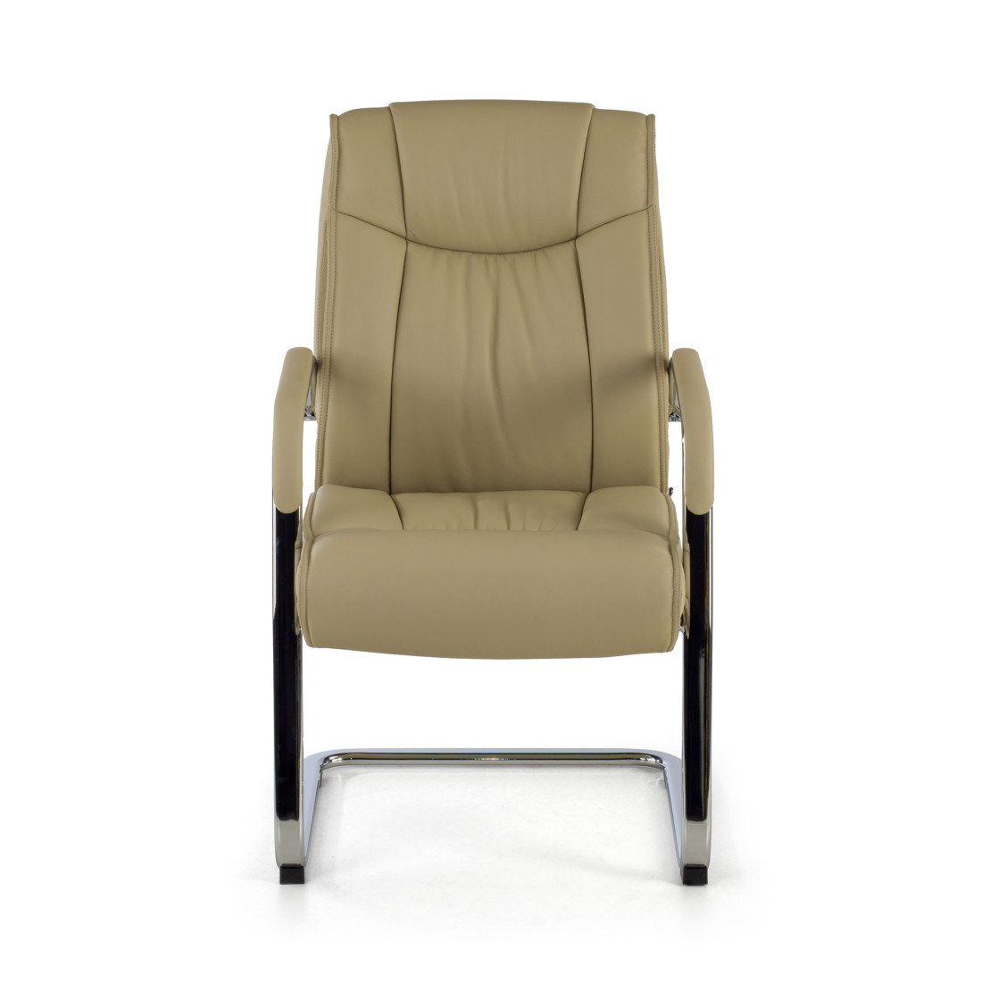 silla confidente beige bahia patin piel natural piel natural 3