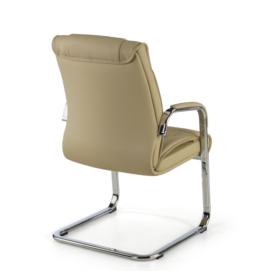 silla confidente beige bahia patin piel natural piel natural 5
