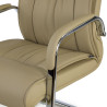 silla confidente beige bahia patin piel natural piel natural 7