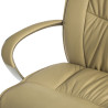 sillon de oficina beige bahia respaldo ato piel natural piel natural 7