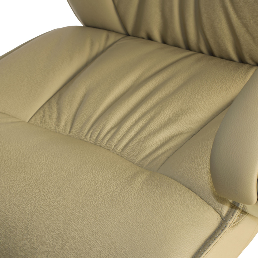 sillon de oficina beige bahia respaldo ato piel natural piel natural 9