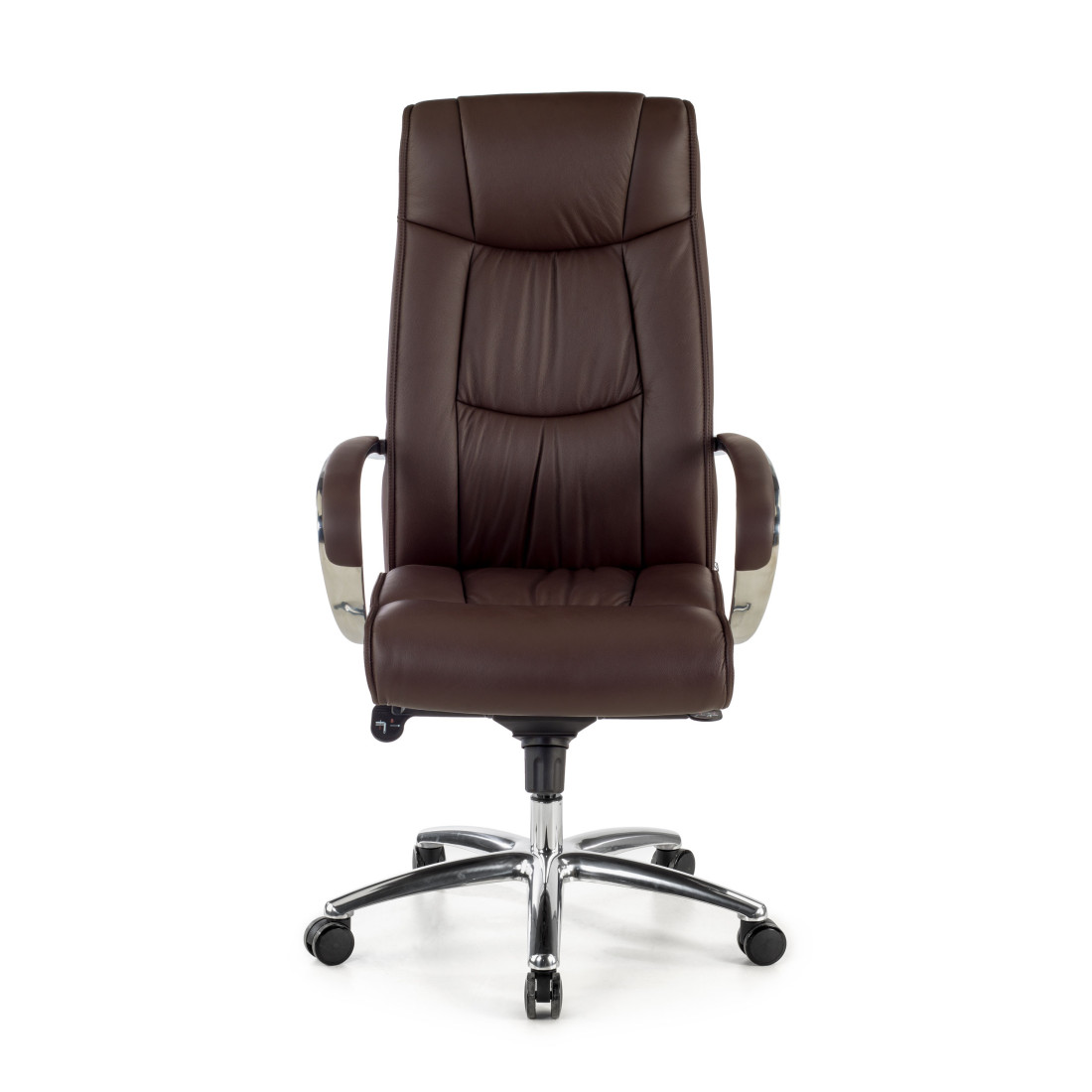 sillon de oficina marron bahia respaldo alto piel sintetica piel sintetica 3