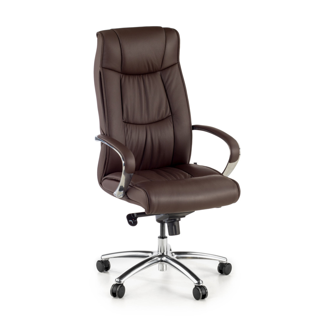 sillon de oficina marron bahia respaldo alto piel sintetica piel sintetica 2