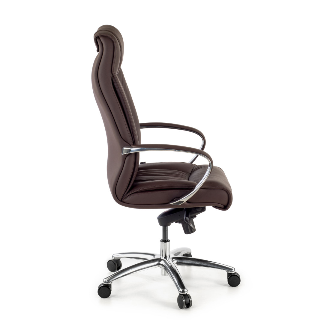 sillon de oficina marron bahia respaldo alto piel sintetica piel sintetica 4