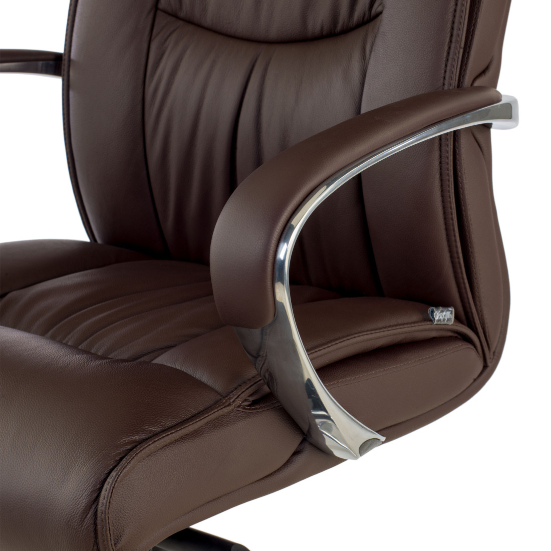 sillon de oficina marron bahia respaldo alto piel sintetica piel sintetica 7