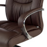 sillon de oficina marron bahia respaldo alto piel sintetica piel sintetica 7