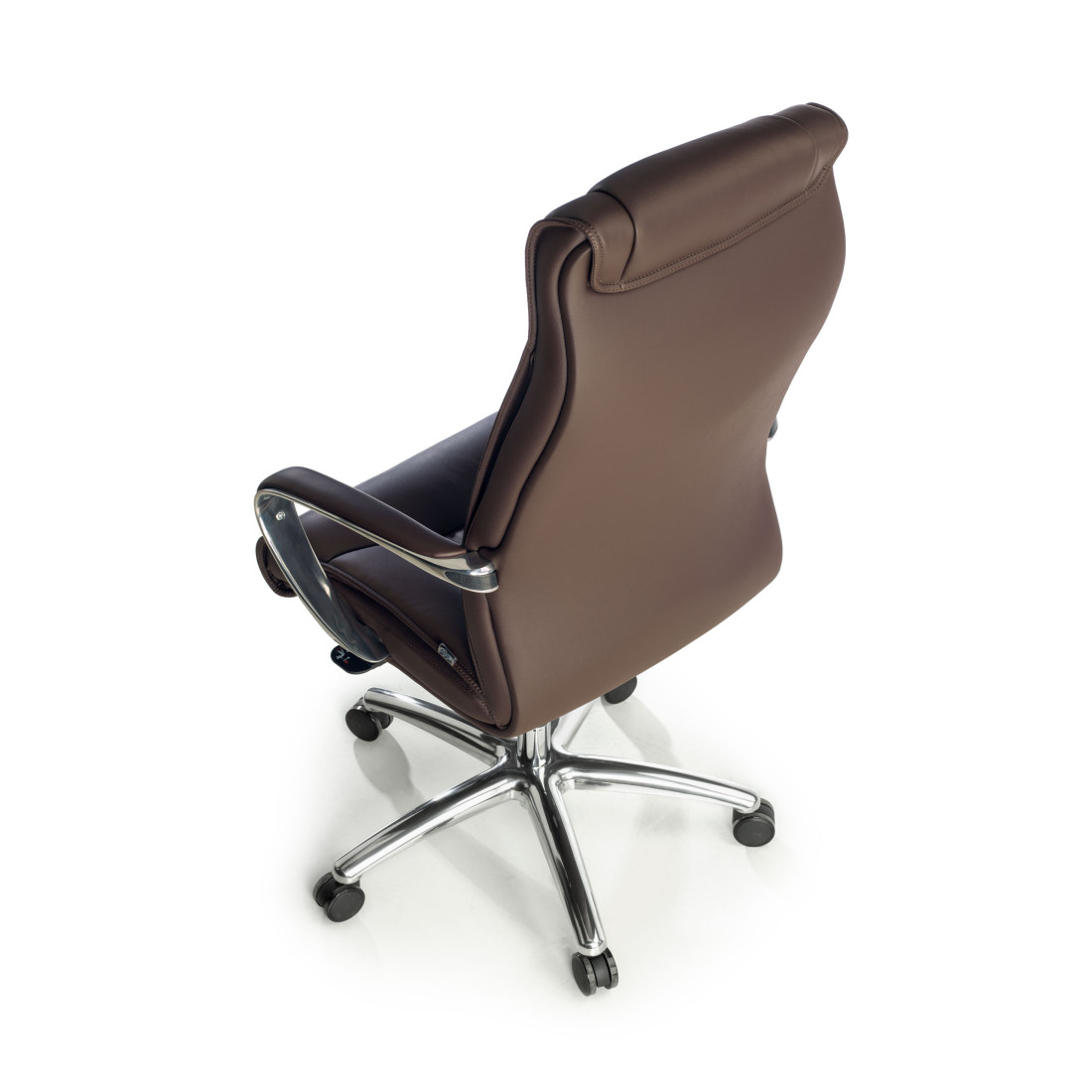 sillon de oficina marron bahia respaldo alto piel sintetica piel sintetica 8