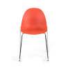 silla confidente rojo flow 4 patas plastico 3
