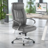 sillon de oficina gris bahia respaldo ato piel natural piel natural 2