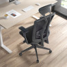 silla giratoria negro baron malla 2