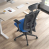 silla giratoria azul baron malla 2