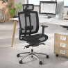 silla ergonomica negro ergomax malla 2