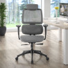 silla ergonomica gris focus malla 2