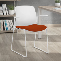 Silla Confidente Nexus, con brazos - ROJO Second image