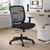 silla giratoria negro nicole silla estructura negra malla 2