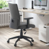 silla giratoria gris parma tela 2
